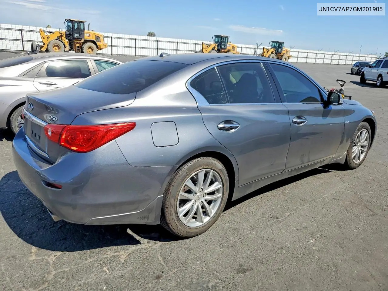 JN1CV7AP7GM201905 2016 Infiniti Q50 2.0T Premium