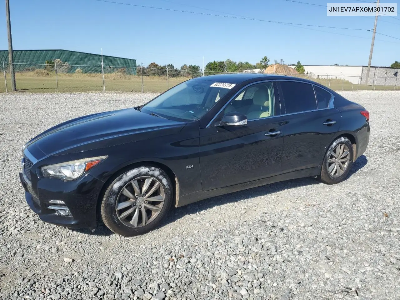 JN1EV7APXGM301702 2016 Infiniti Q50