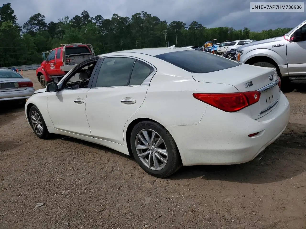 2017 Infiniti Q50 VIN: JN1EV7AP7HM736906 Lot: 53639366