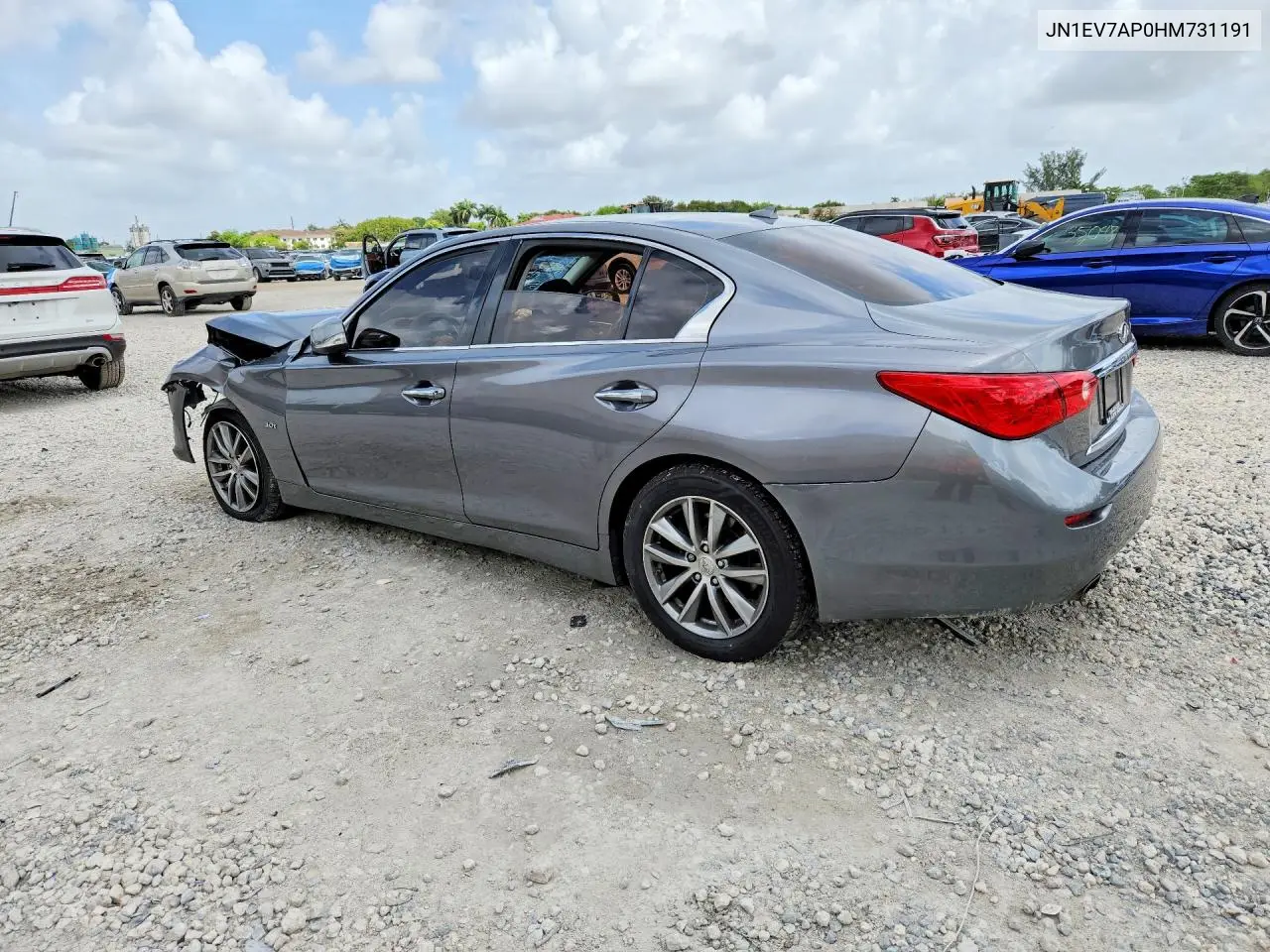 JN1EV7AP0HM731191 2017 Infiniti Q50 3.0T Premium