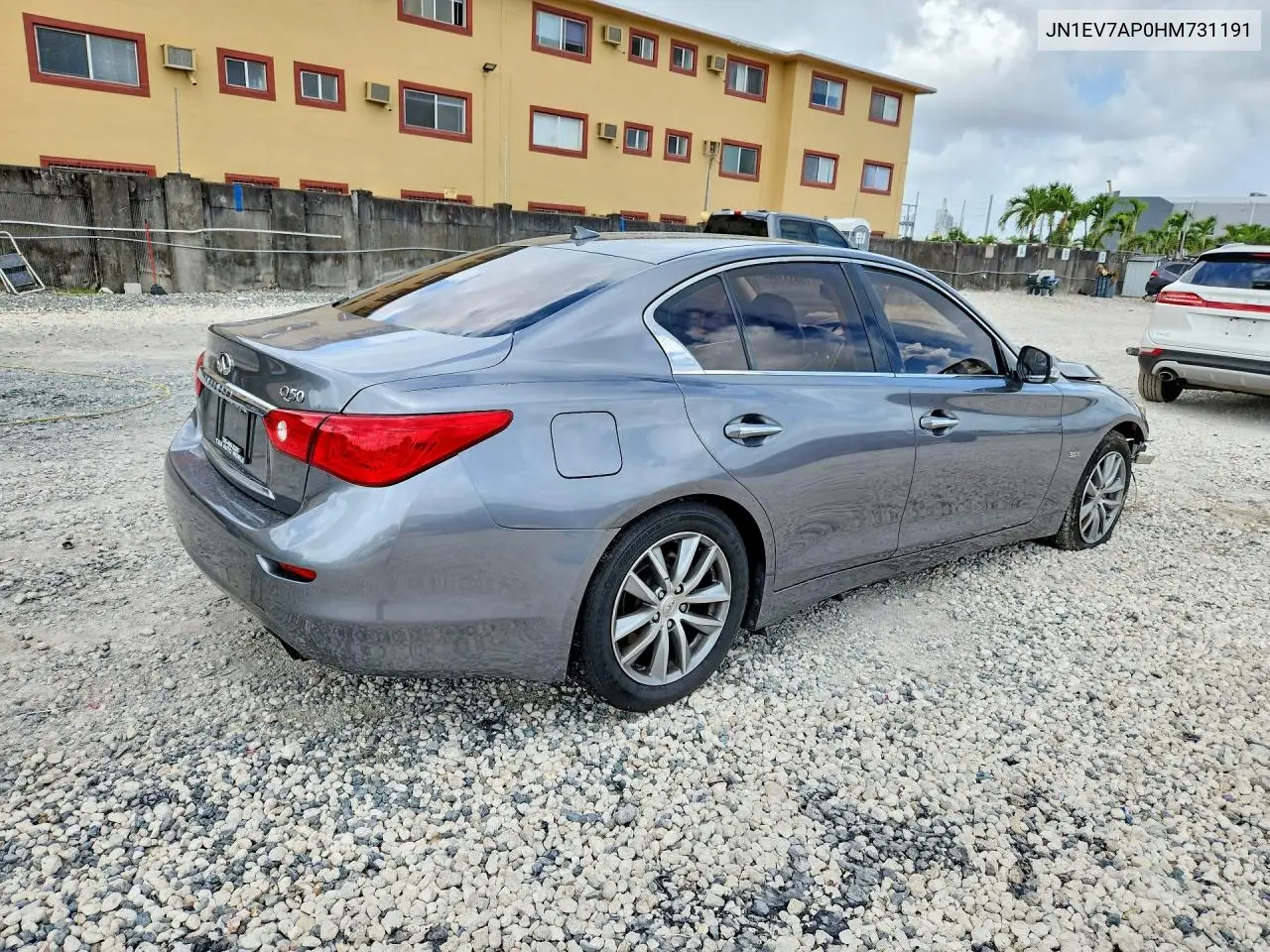 JN1EV7AP0HM731191 2017 Infiniti Q50 3.0T Premium