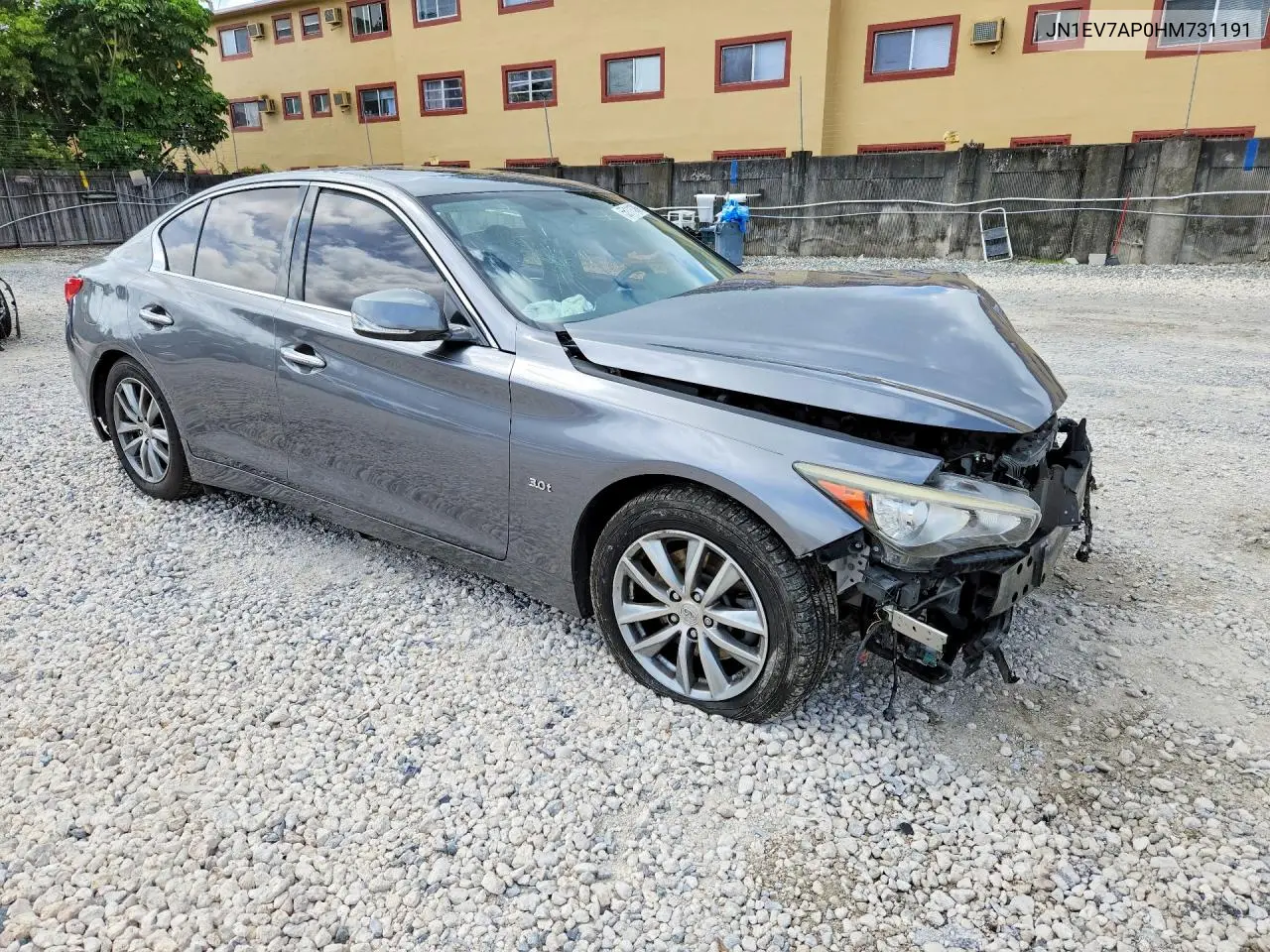 JN1EV7AP0HM731191 2017 Infiniti Q50 3.0T Premium