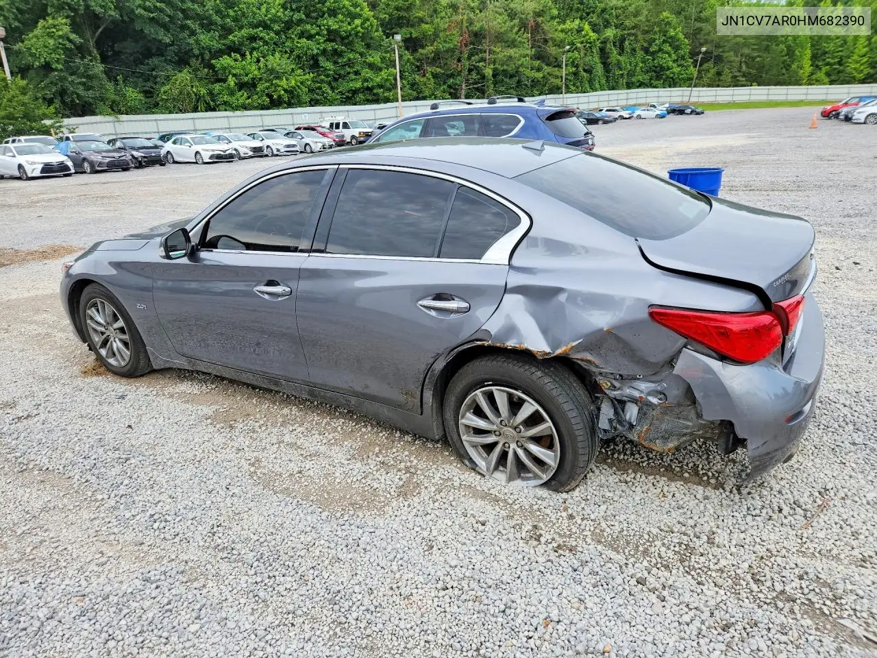 2017 Infiniti Q50 2.0T Premium VIN: JN1CV7AR0HM682390 Lot: 56654496