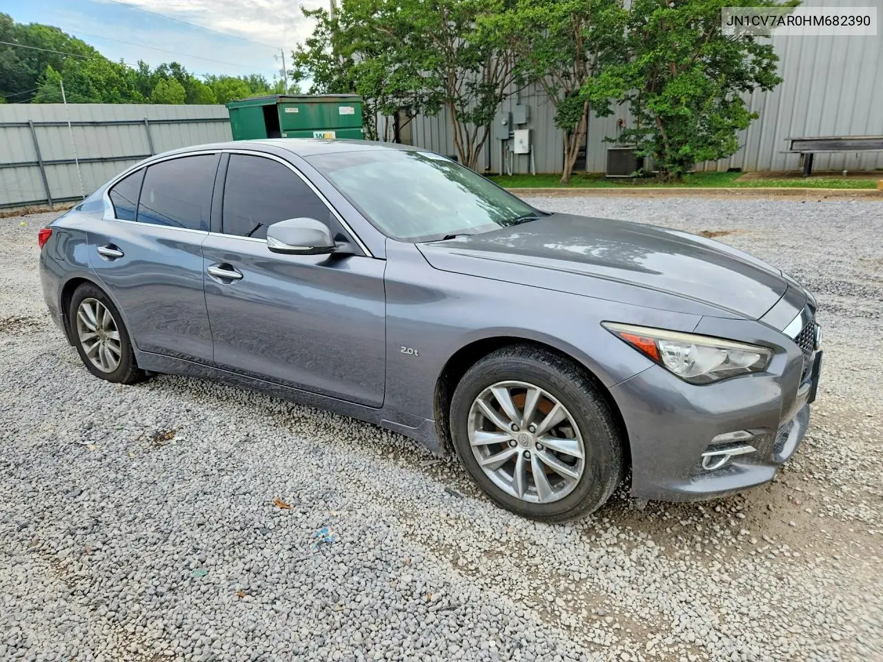 2017 Infiniti Q50 2.0T Premium VIN: JN1CV7AR0HM682390 Lot: 56654496