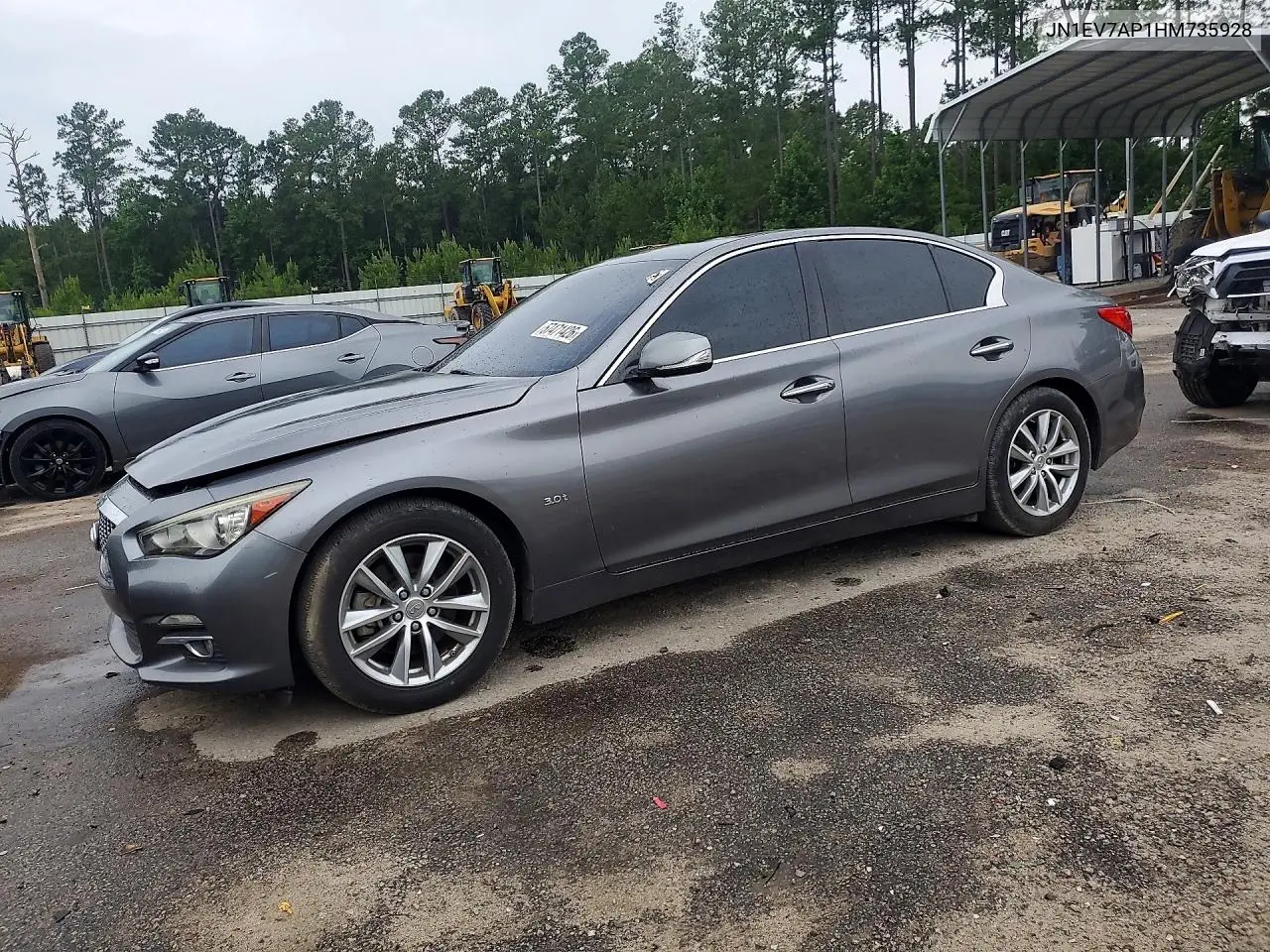 JN1EV7AP1HM735928 2017 Infiniti Q50 3.0T Premium