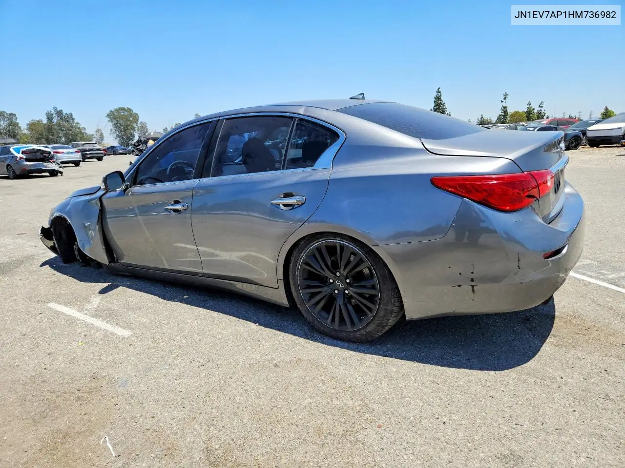 2017 Infiniti Q50 3.0T Premium VIN: JN1EV7AP1HM736982 Lot: 59725156