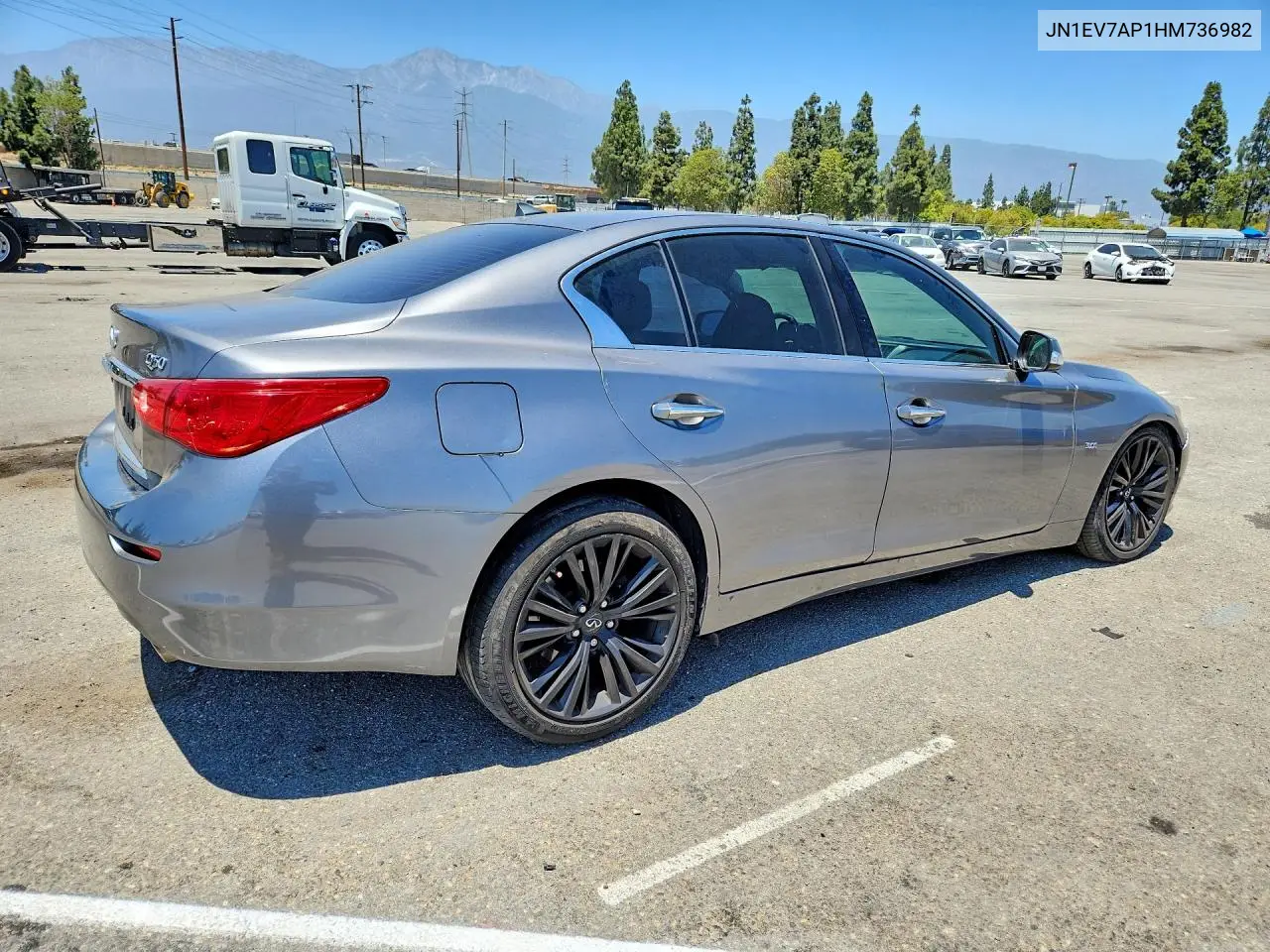 2017 Infiniti Q50 3.0T Premium VIN: JN1EV7AP1HM736982 Lot: 59725156