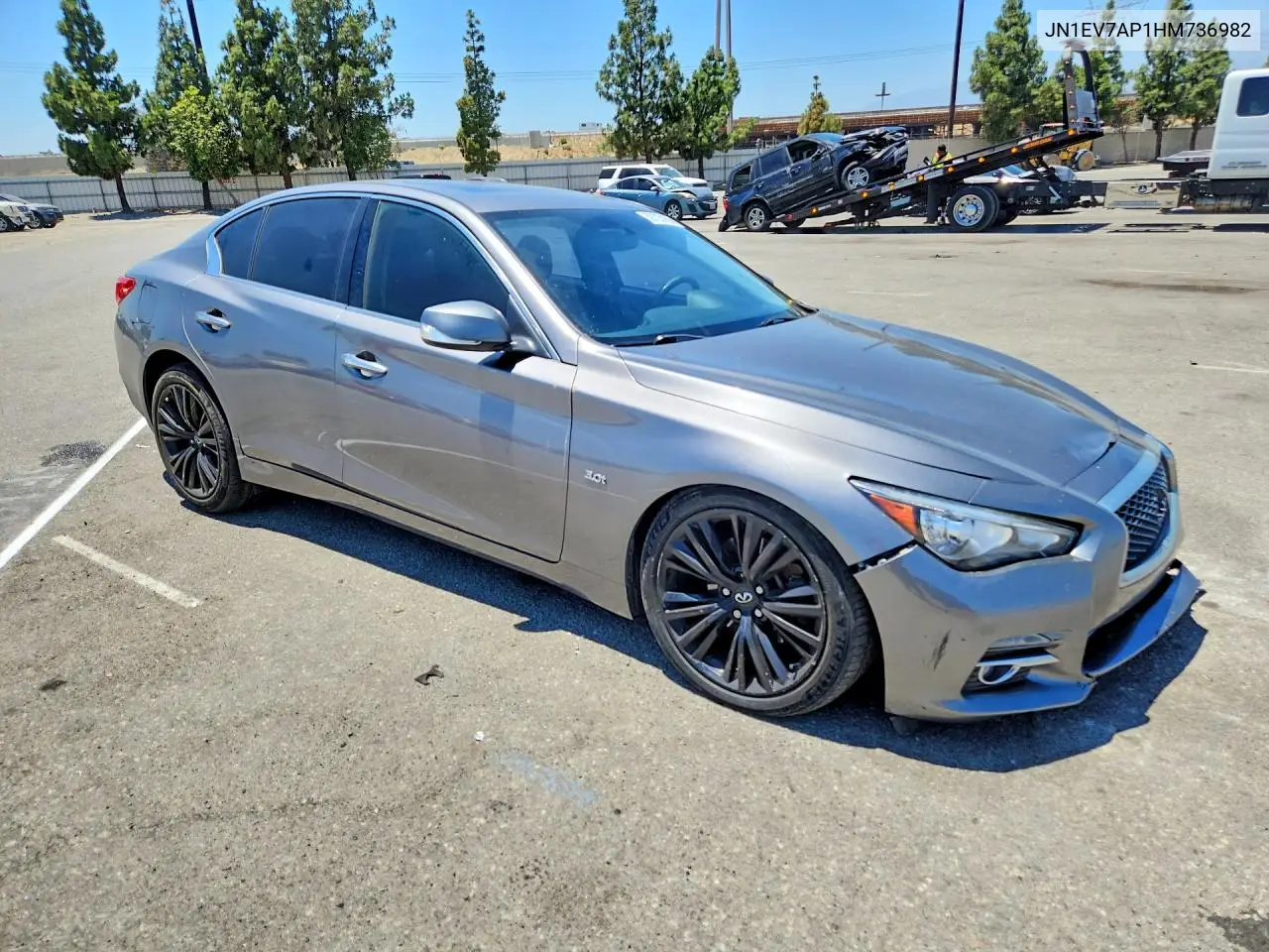 2017 Infiniti Q50 3.0T Premium VIN: JN1EV7AP1HM736982 Lot: 59725156