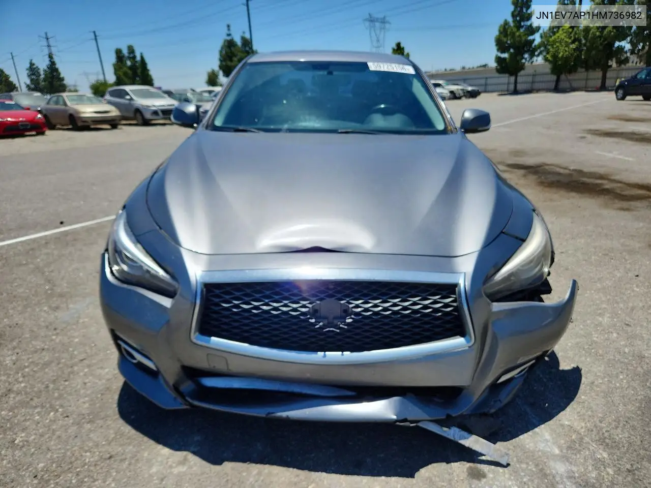2017 Infiniti Q50 3.0T Premium VIN: JN1EV7AP1HM736982 Lot: 59725156