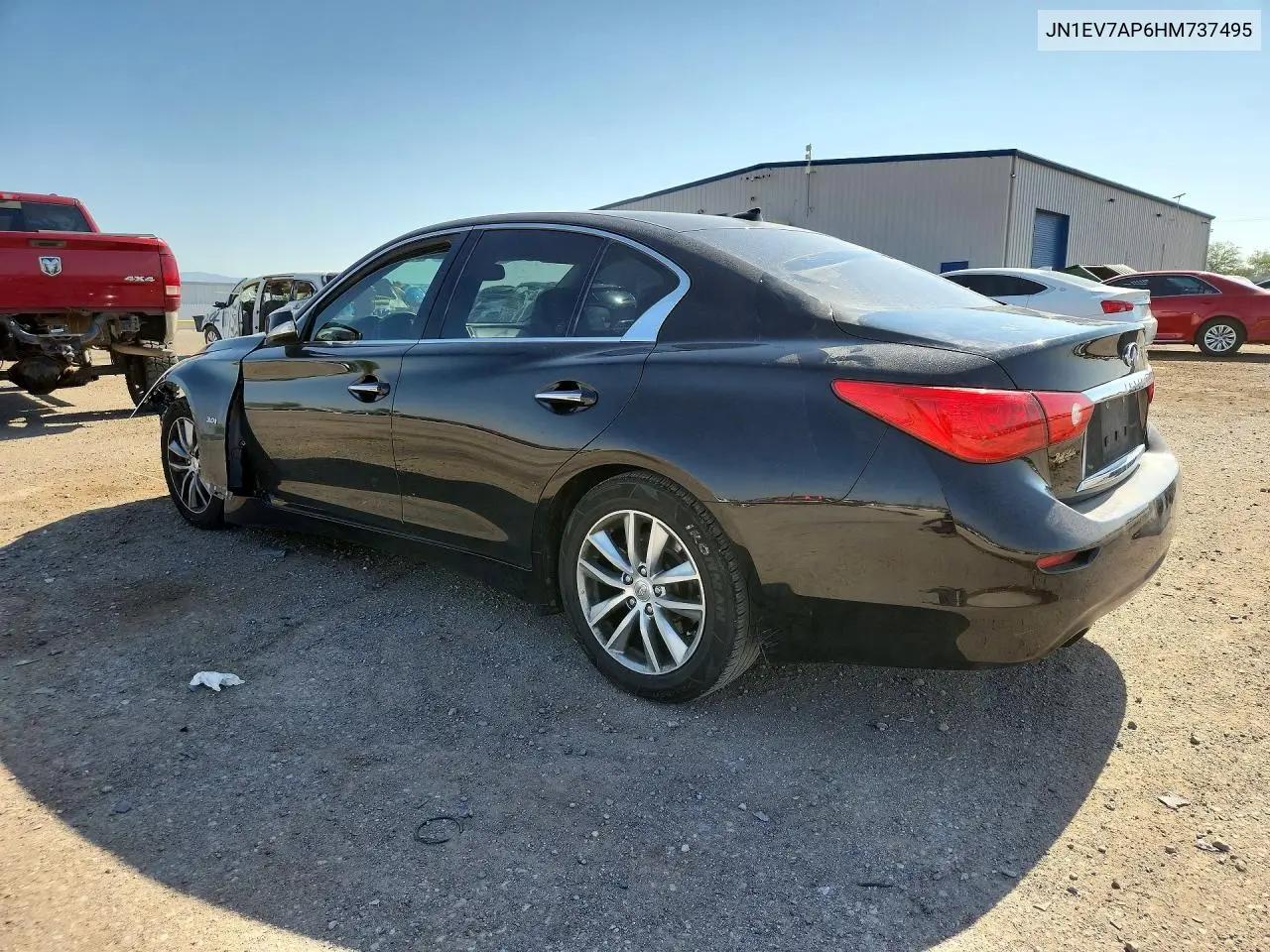 2017 Infiniti Q50 3.0T Premium VIN: JN1EV7AP6HM737495 Lot: 60380446