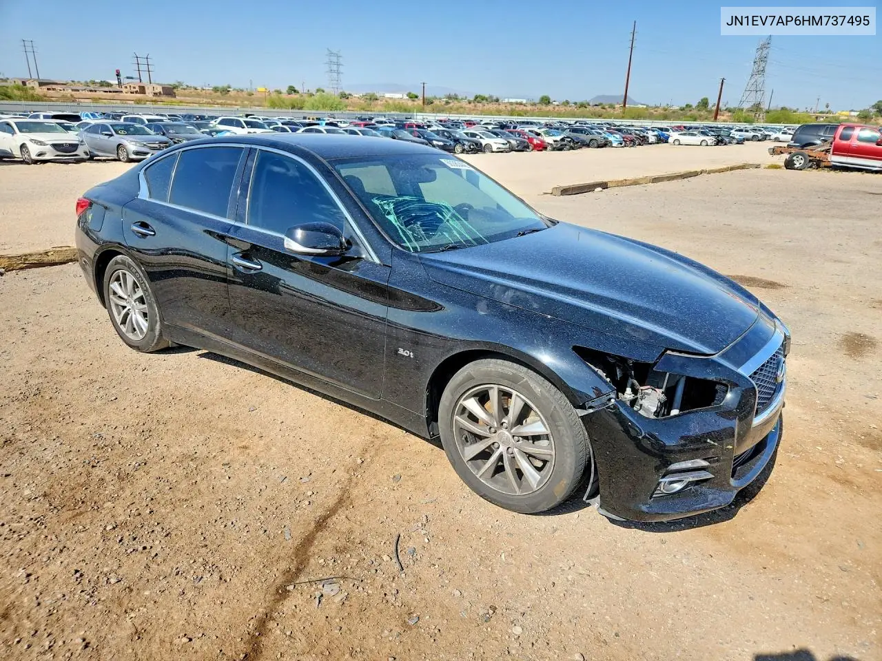 2017 Infiniti Q50 3.0T Premium VIN: JN1EV7AP6HM737495 Lot: 60380446
