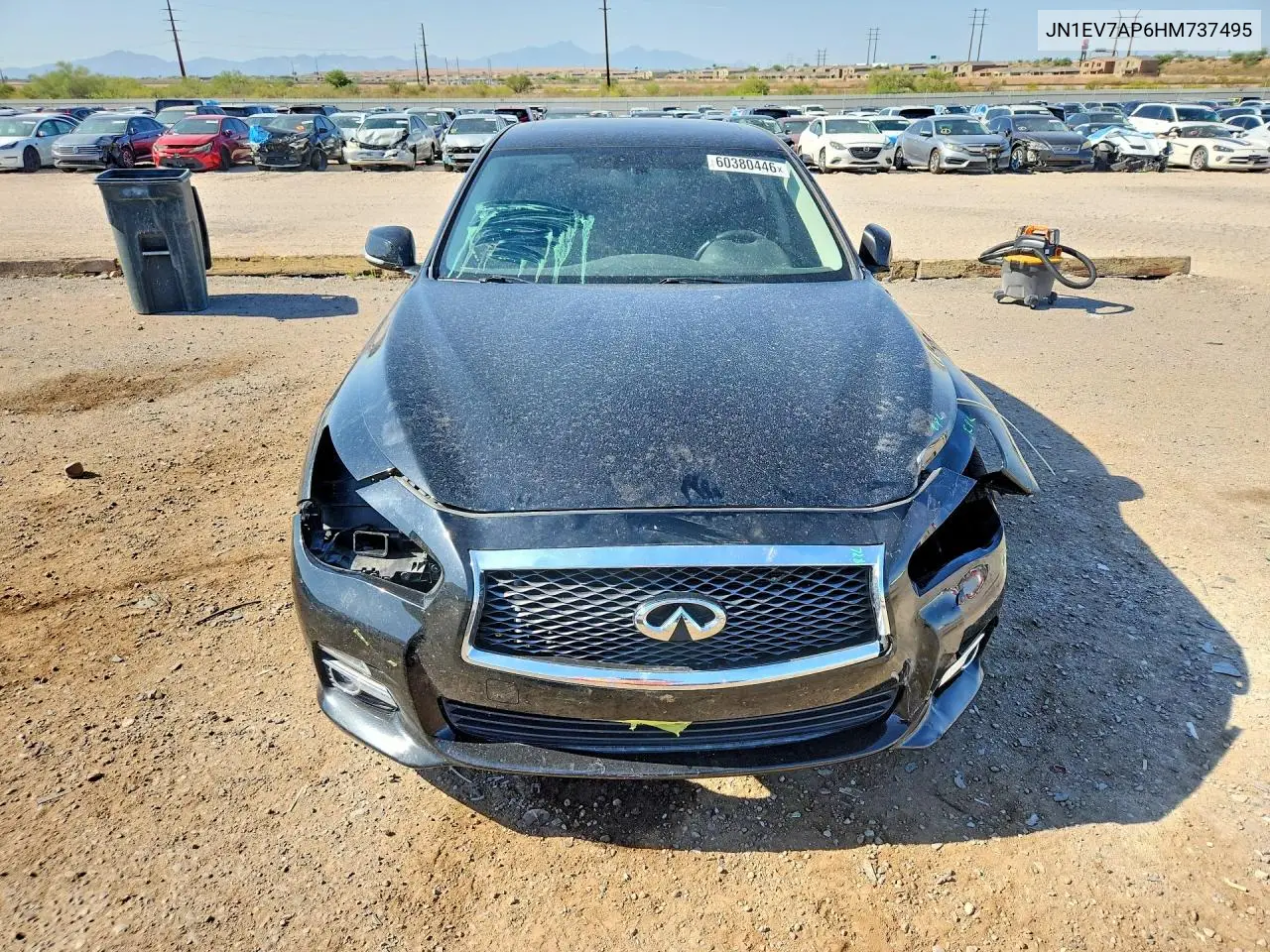 2017 Infiniti Q50 3.0T Premium VIN: JN1EV7AP6HM737495 Lot: 60380446