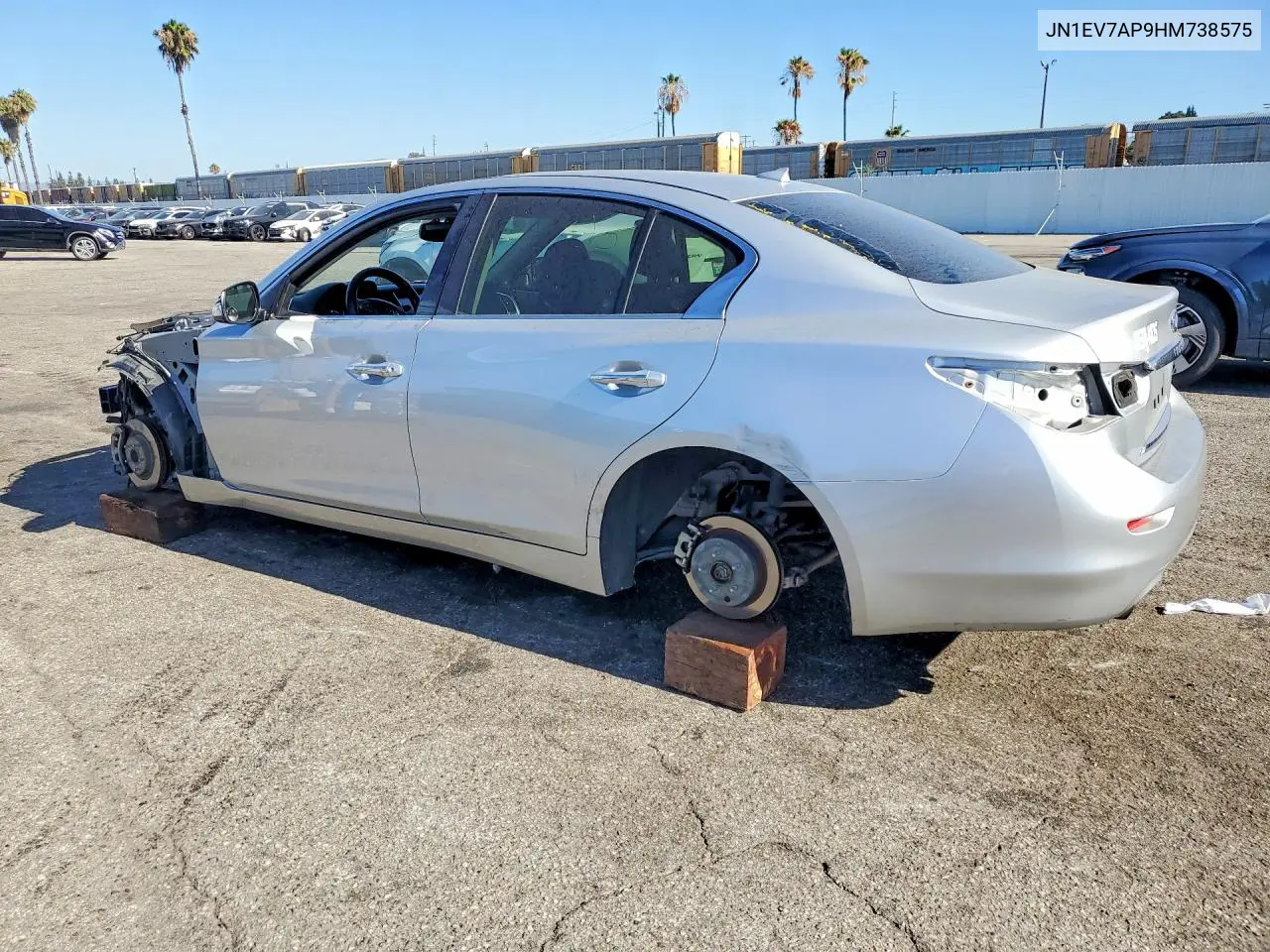 2017 Infiniti Q50 3.0T Premium VIN: JN1EV7AP9HM738575 Lot: 60391896