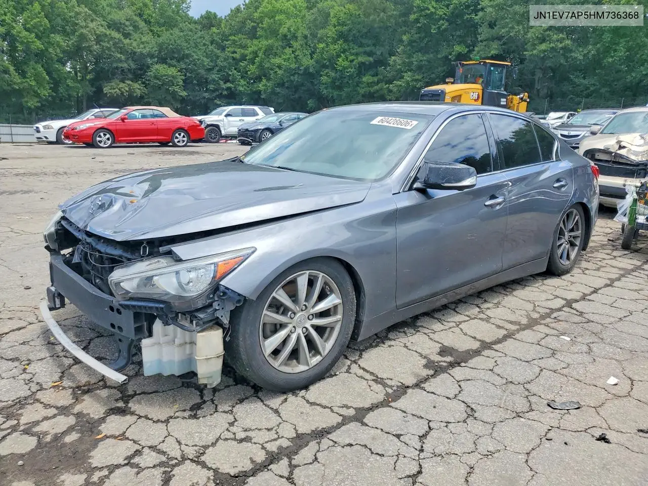 2017 Infiniti Q50 3.0T Premium VIN: JN1EV7AP5HM736368 Lot: 60428606