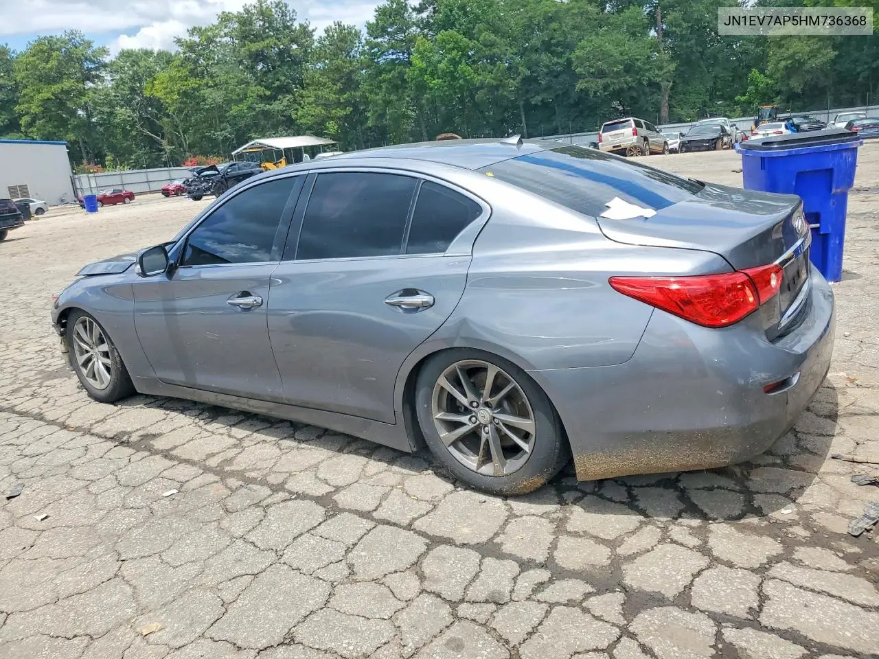 2017 Infiniti Q50 3.0T Premium VIN: JN1EV7AP5HM736368 Lot: 60428606