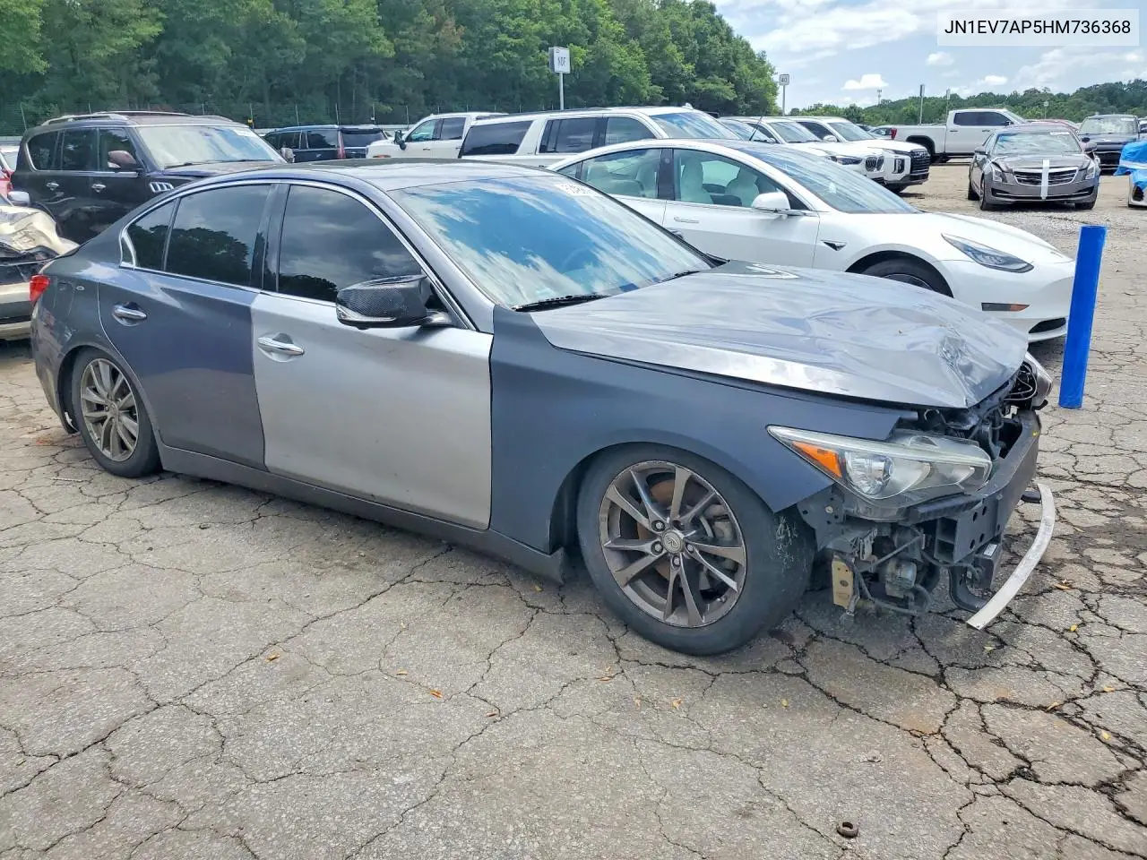 2017 Infiniti Q50 3.0T Premium VIN: JN1EV7AP5HM736368 Lot: 60428606