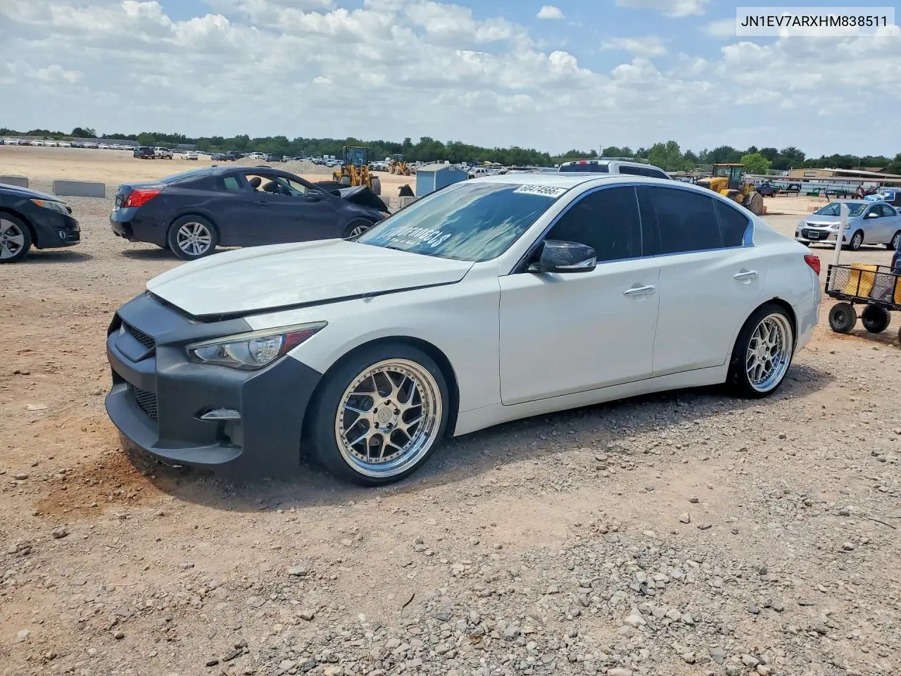 2017 Infiniti Q50 3.0T Signature Edition VIN: JN1EV7ARXHM838511 Lot: 60474566