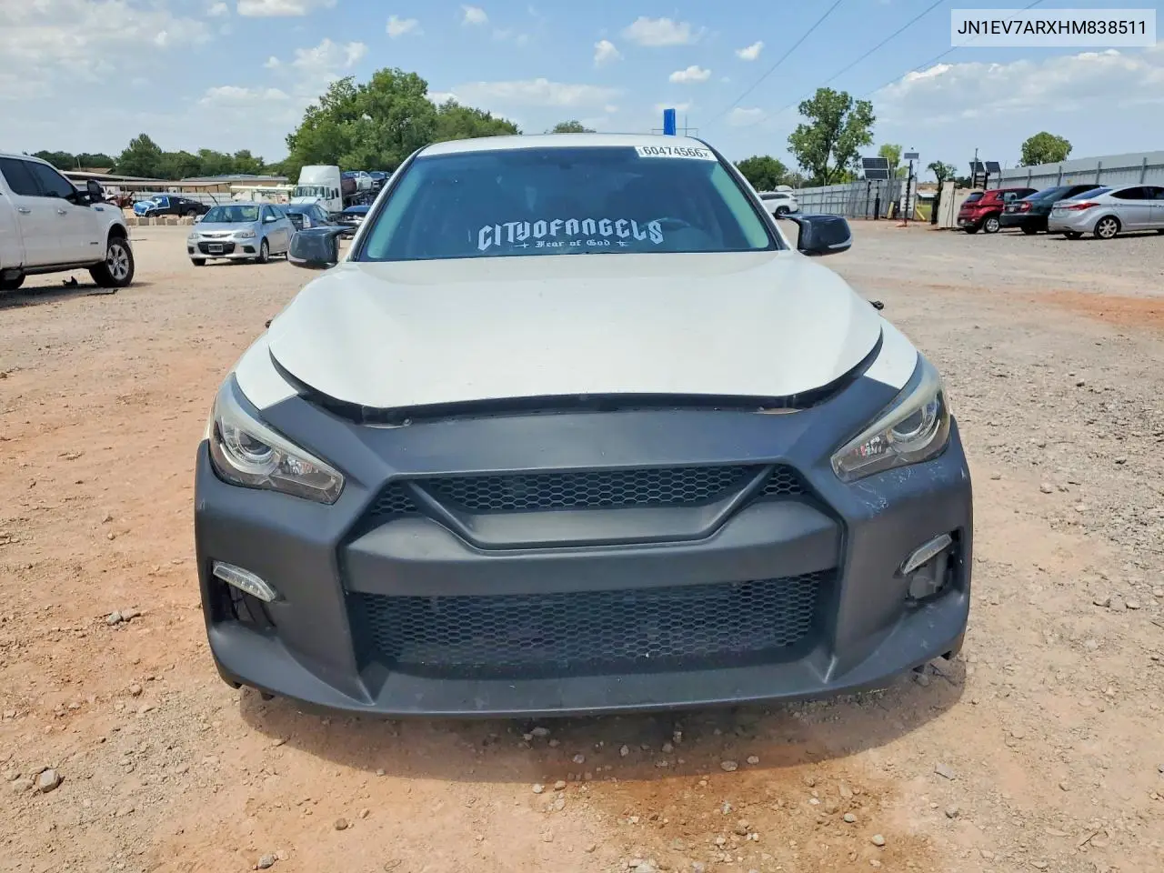 2017 Infiniti Q50 3.0T Signature Edition VIN: JN1EV7ARXHM838511 Lot: 60474566