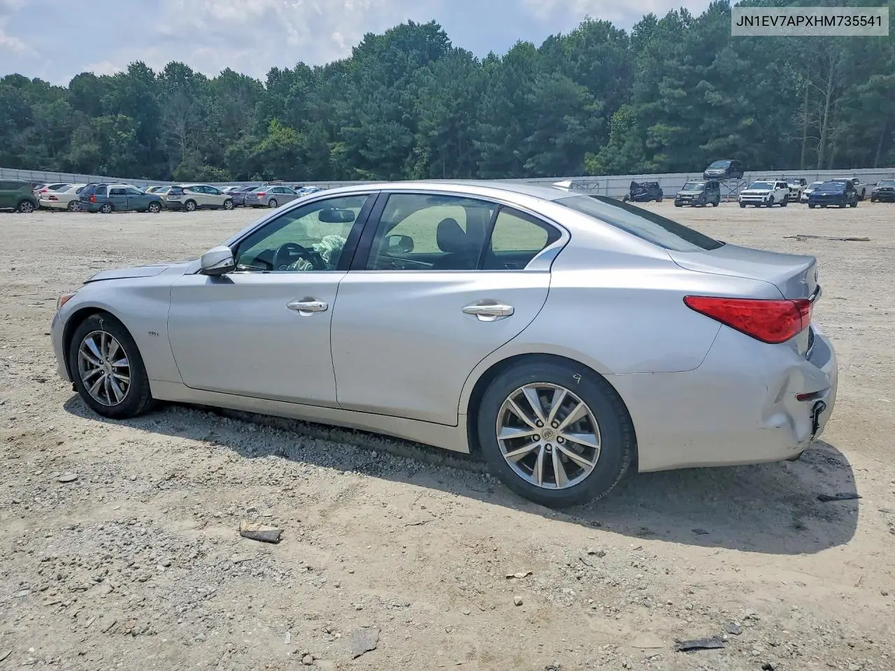 2017 Infiniti Q50 3.0T Premium VIN: JN1EV7APXHM735541 Lot: 60569846