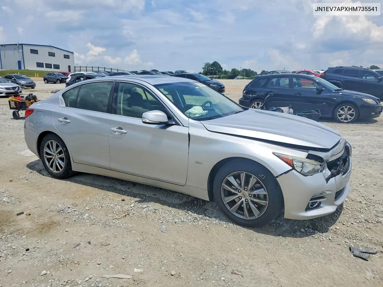 2017 Infiniti Q50 3.0T Premium VIN: JN1EV7APXHM735541 Lot: 60569846