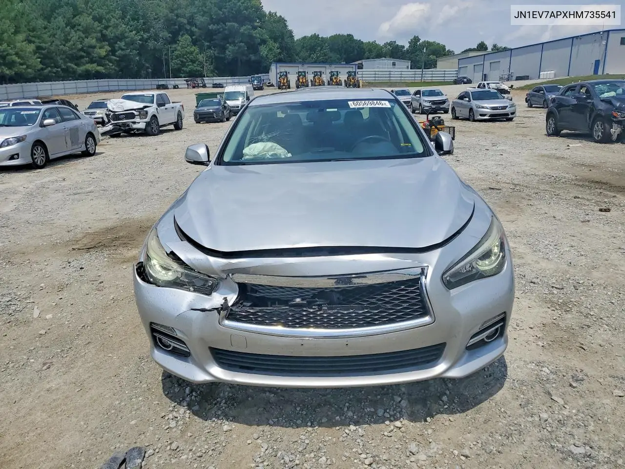 2017 Infiniti Q50 3.0T Premium VIN: JN1EV7APXHM735541 Lot: 60569846