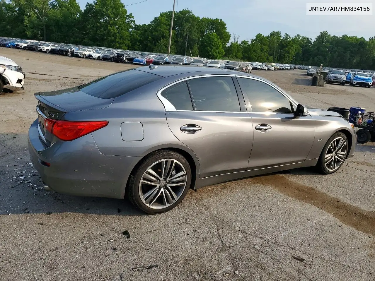 2017 Infiniti Q50 3.0T Sport VIN: JN1EV7AR7HM834156 Lot: 60760246