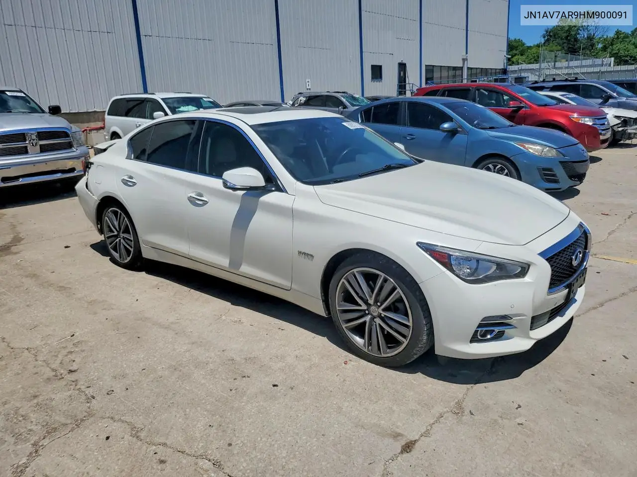 2017 Infiniti Q50 VIN: JN1AV7AR9HM900091 Lot: 60937216