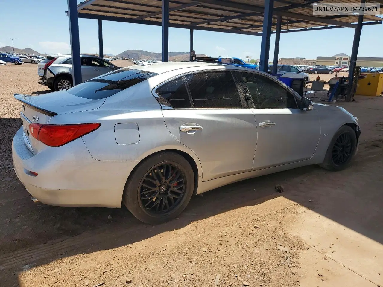 2017 Infiniti Q50 3.0T Premium VIN: JN1EV7APXHM739671 Lot: 60981436