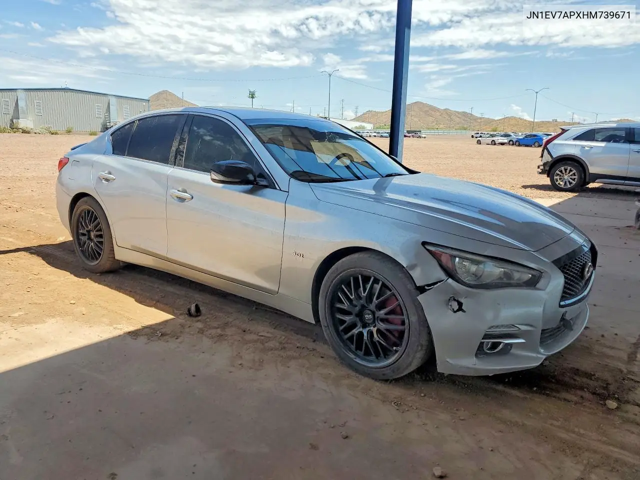 2017 Infiniti Q50 3.0T Premium VIN: JN1EV7APXHM739671 Lot: 60981436