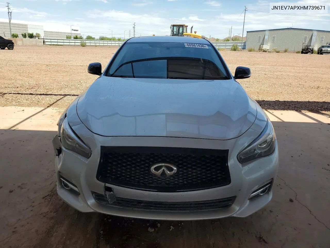 2017 Infiniti Q50 3.0T Premium VIN: JN1EV7APXHM739671 Lot: 60981436