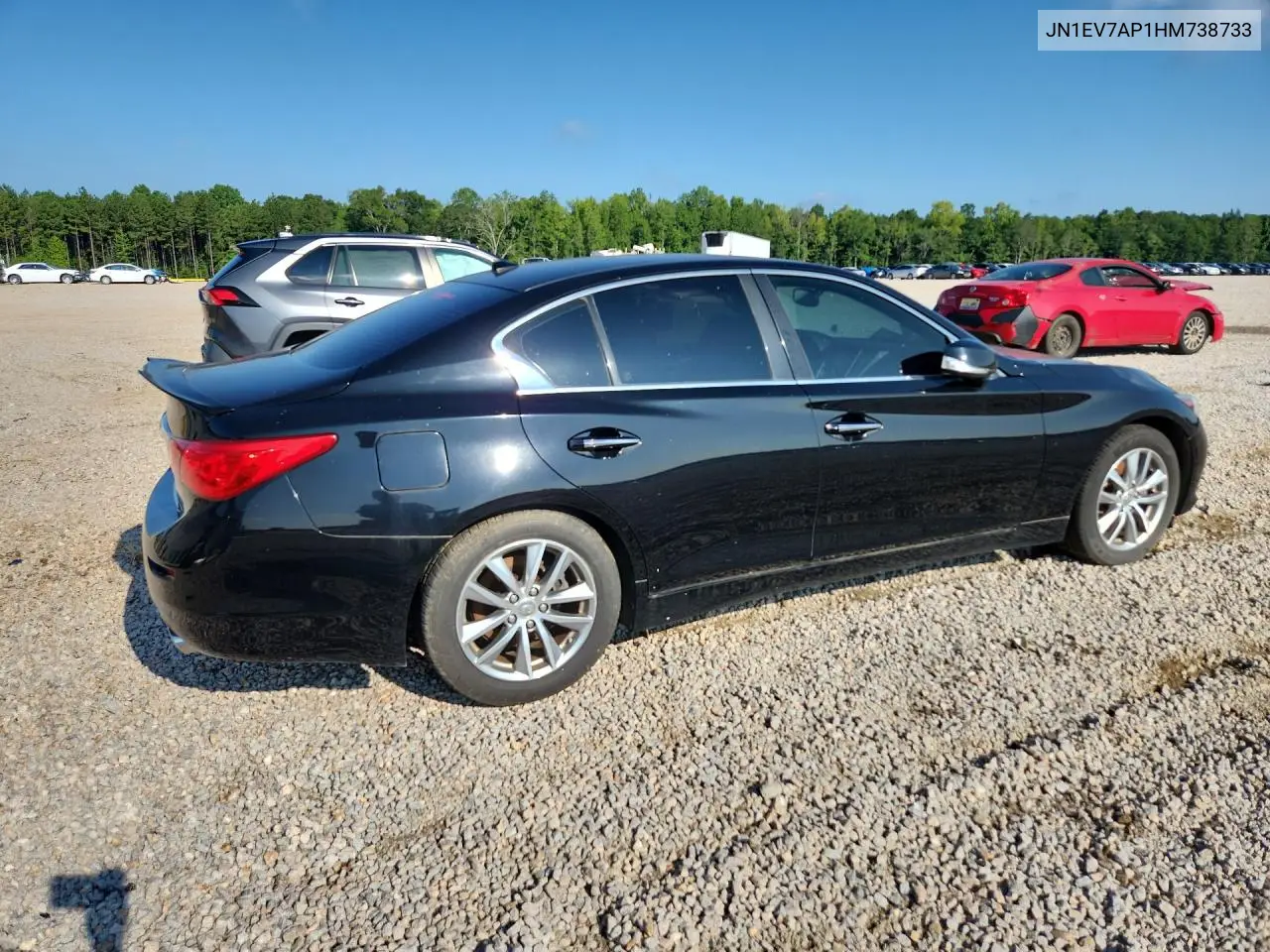 2017 Infiniti Q50 3.0T Premium VIN: JN1EV7AP1HM738733 Lot: 61323866