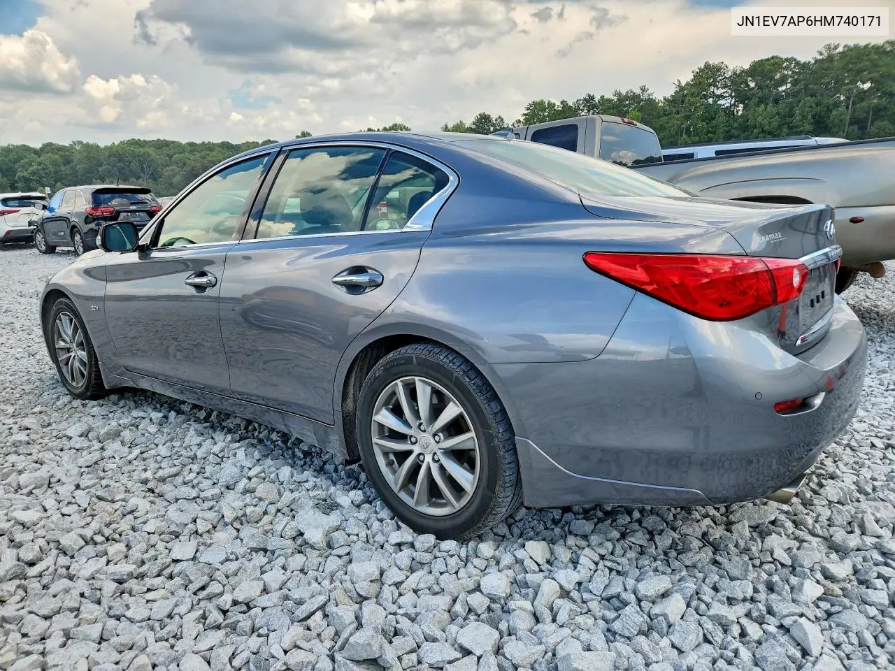 2017 Infiniti Q50 3.0T Premium VIN: JN1EV7AP6HM740171 Lot: 61686616