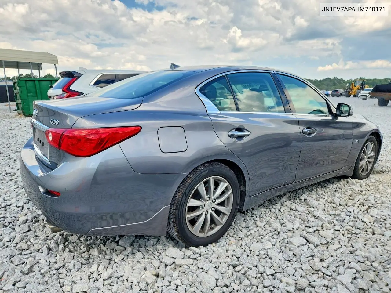 2017 Infiniti Q50 3.0T Premium VIN: JN1EV7AP6HM740171 Lot: 61686616