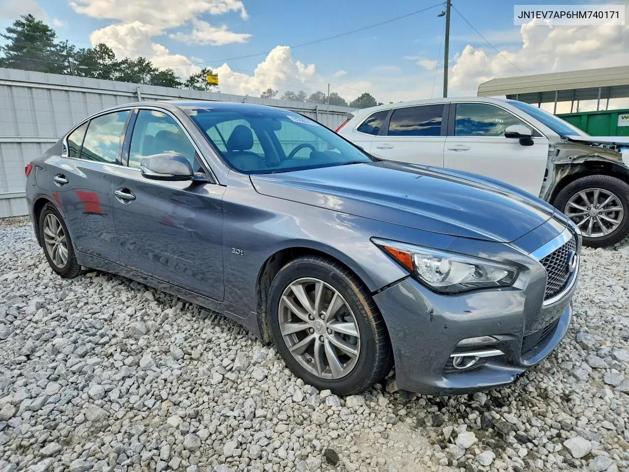 2017 Infiniti Q50 3.0T Premium VIN: JN1EV7AP6HM740171 Lot: 61686616