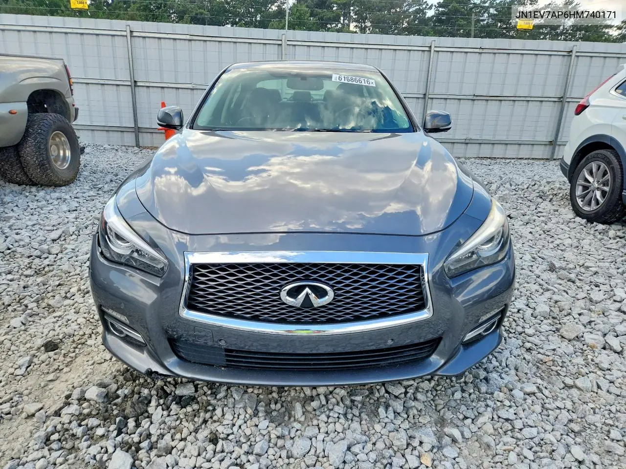 2017 Infiniti Q50 3.0T Premium VIN: JN1EV7AP6HM740171 Lot: 61686616