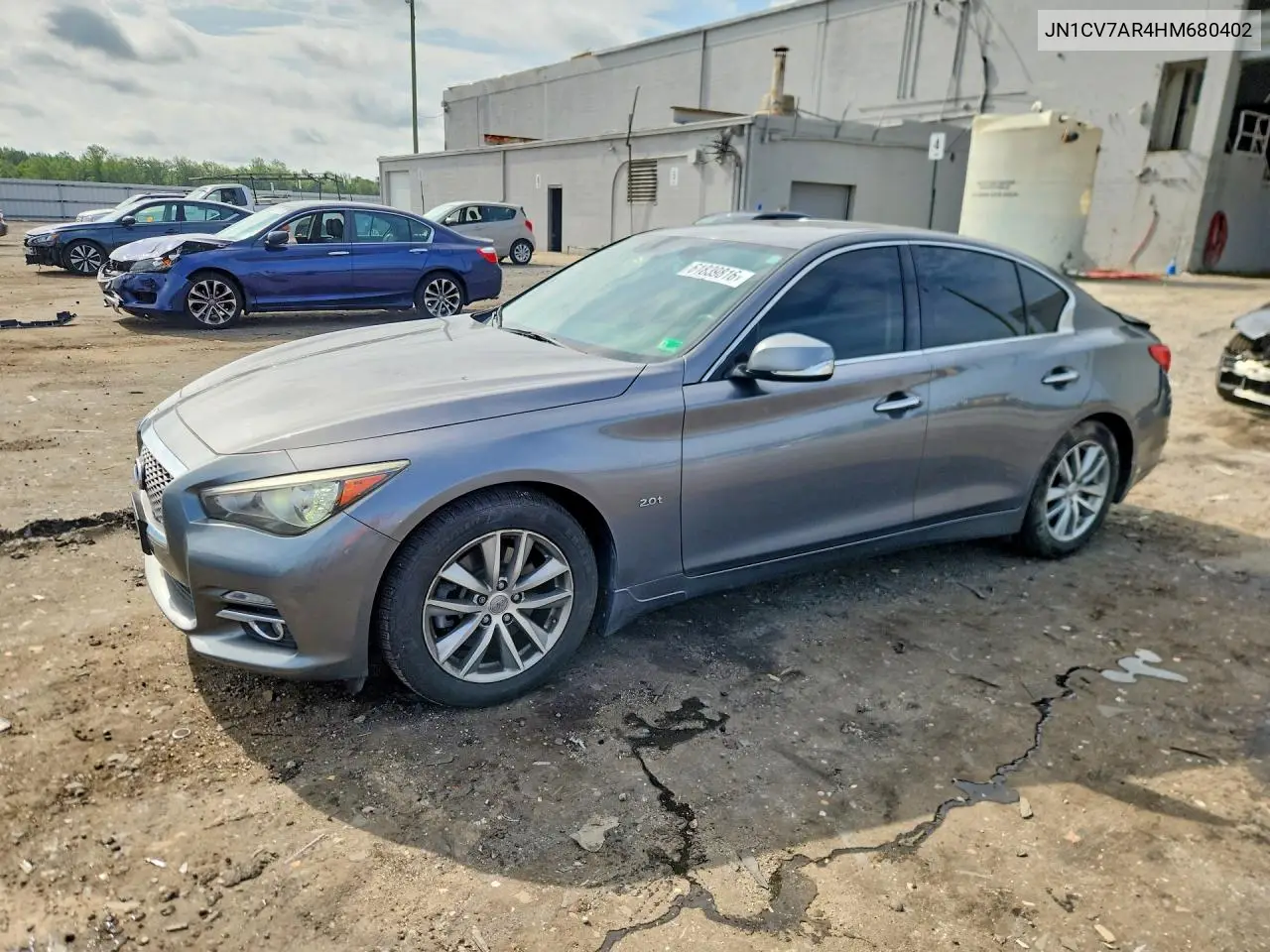 2017 Infiniti Q50 2.0T Premium VIN: JN1CV7AR4HM680402 Lot: 61839816
