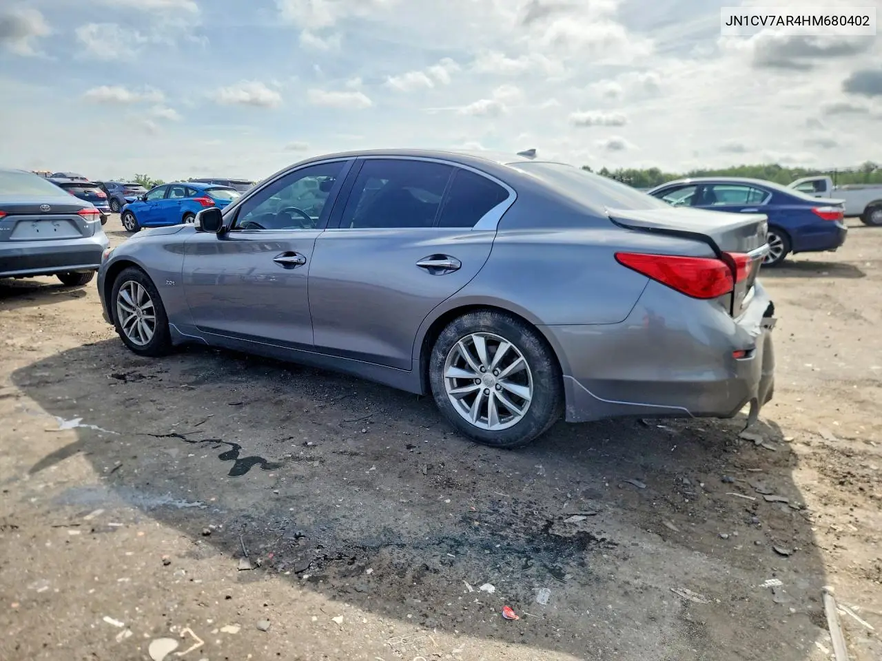 2017 Infiniti Q50 2.0T Premium VIN: JN1CV7AR4HM680402 Lot: 61839816