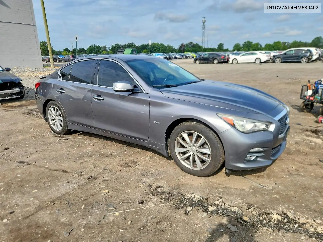 2017 Infiniti Q50 2.0T Premium VIN: JN1CV7AR4HM680402 Lot: 61839816
