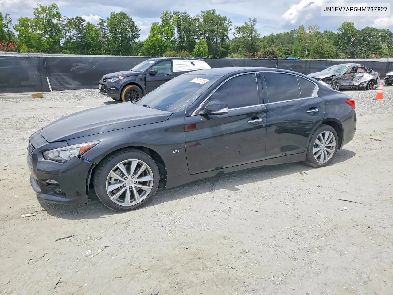 2017 Infiniti Q50 3.0T Signature Edition VIN: JN1EV7AP5HM737827 Lot: 62011286