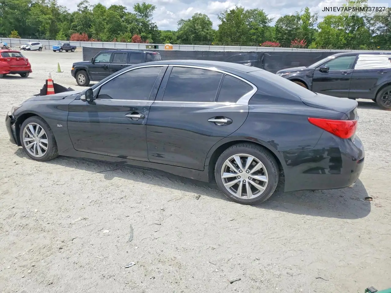 2017 Infiniti Q50 3.0T Signature Edition VIN: JN1EV7AP5HM737827 Lot: 62011286