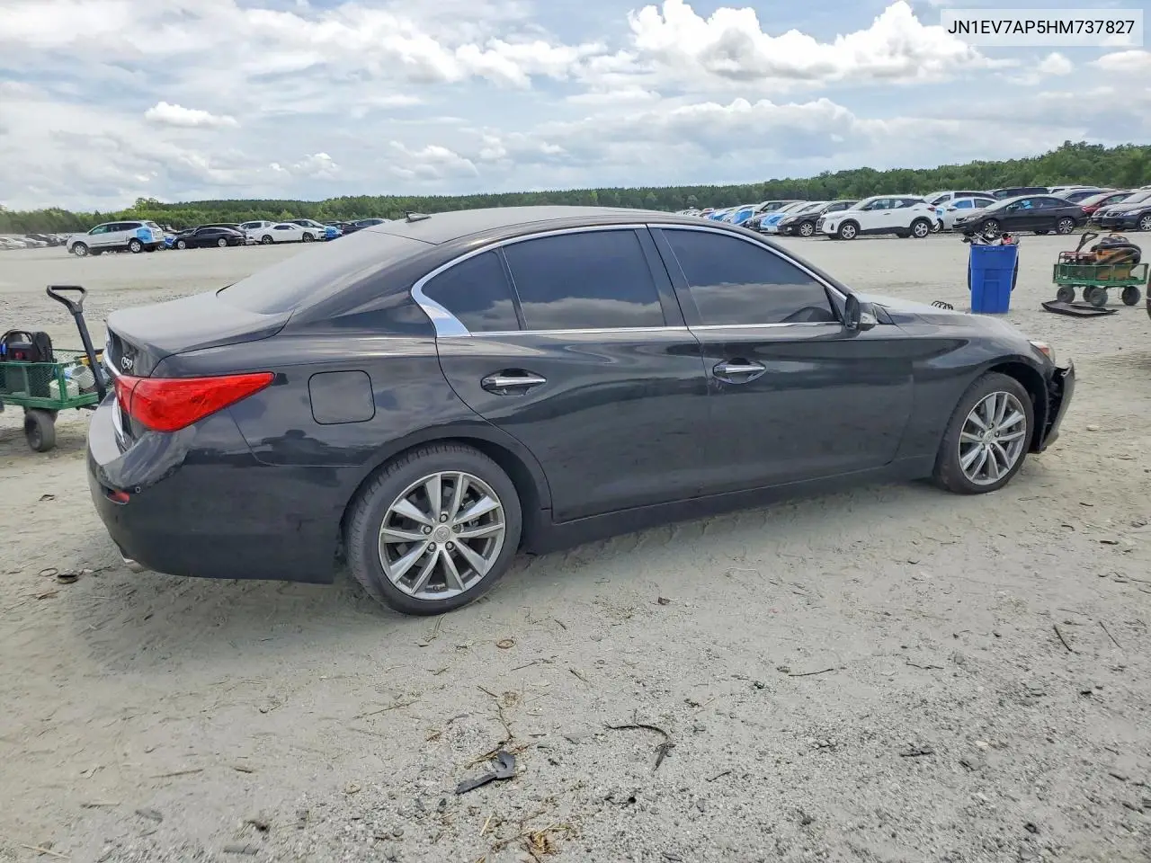 2017 Infiniti Q50 3.0T Signature Edition VIN: JN1EV7AP5HM737827 Lot: 62011286