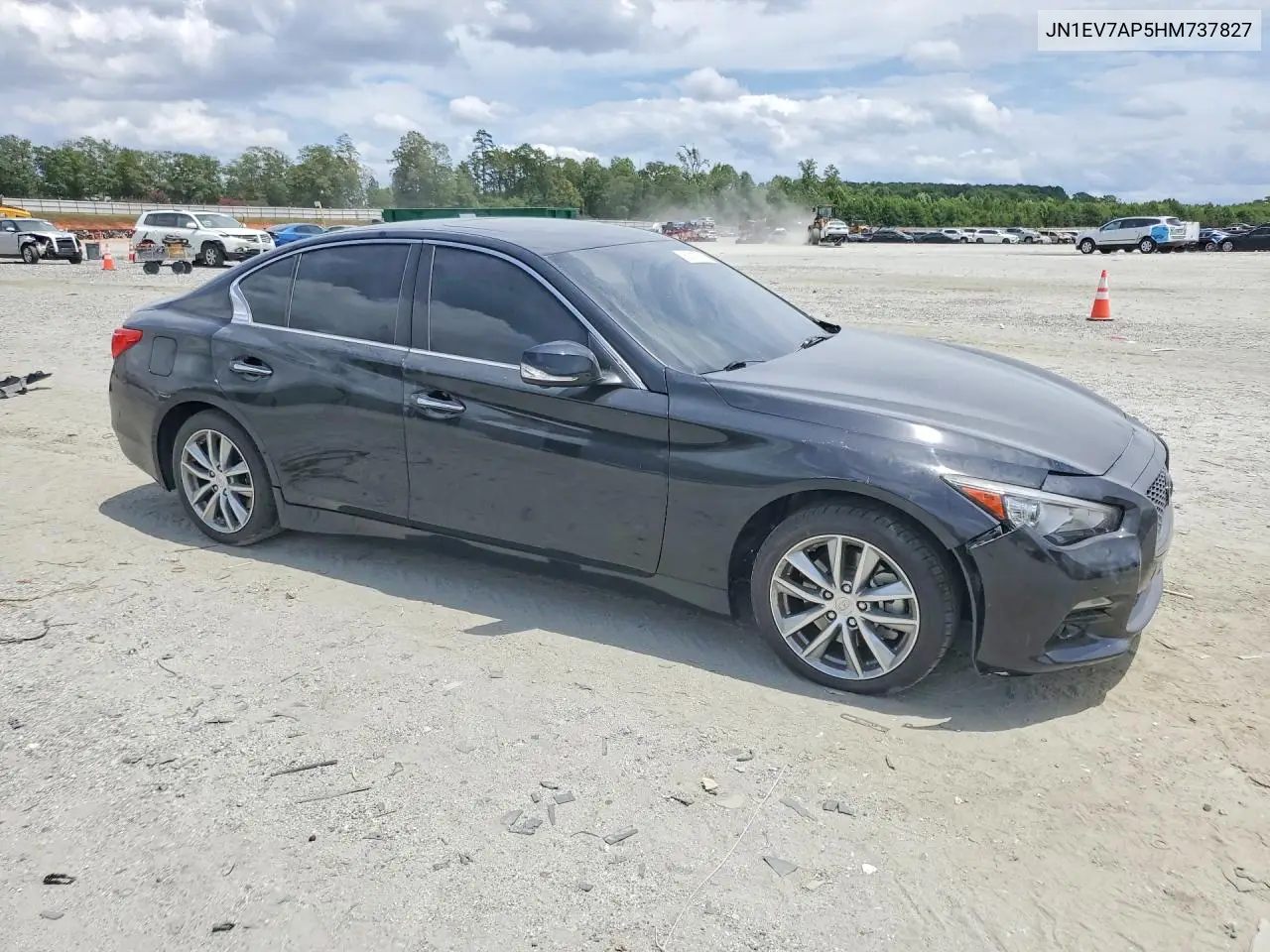 2017 Infiniti Q50 3.0T Signature Edition VIN: JN1EV7AP5HM737827 Lot: 62011286