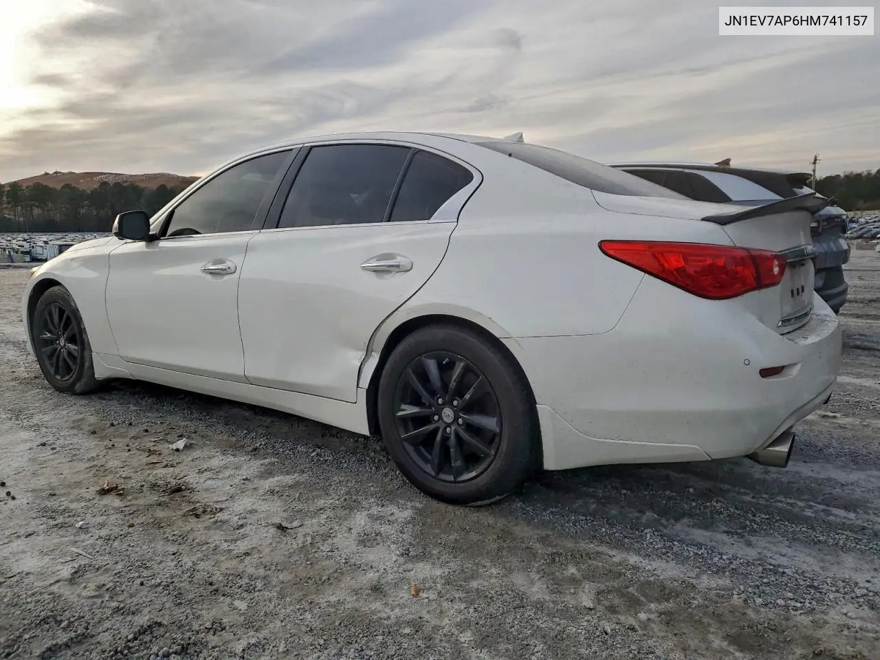 JN1EV7AP6HM741157 2017 Infiniti Q50 Premium