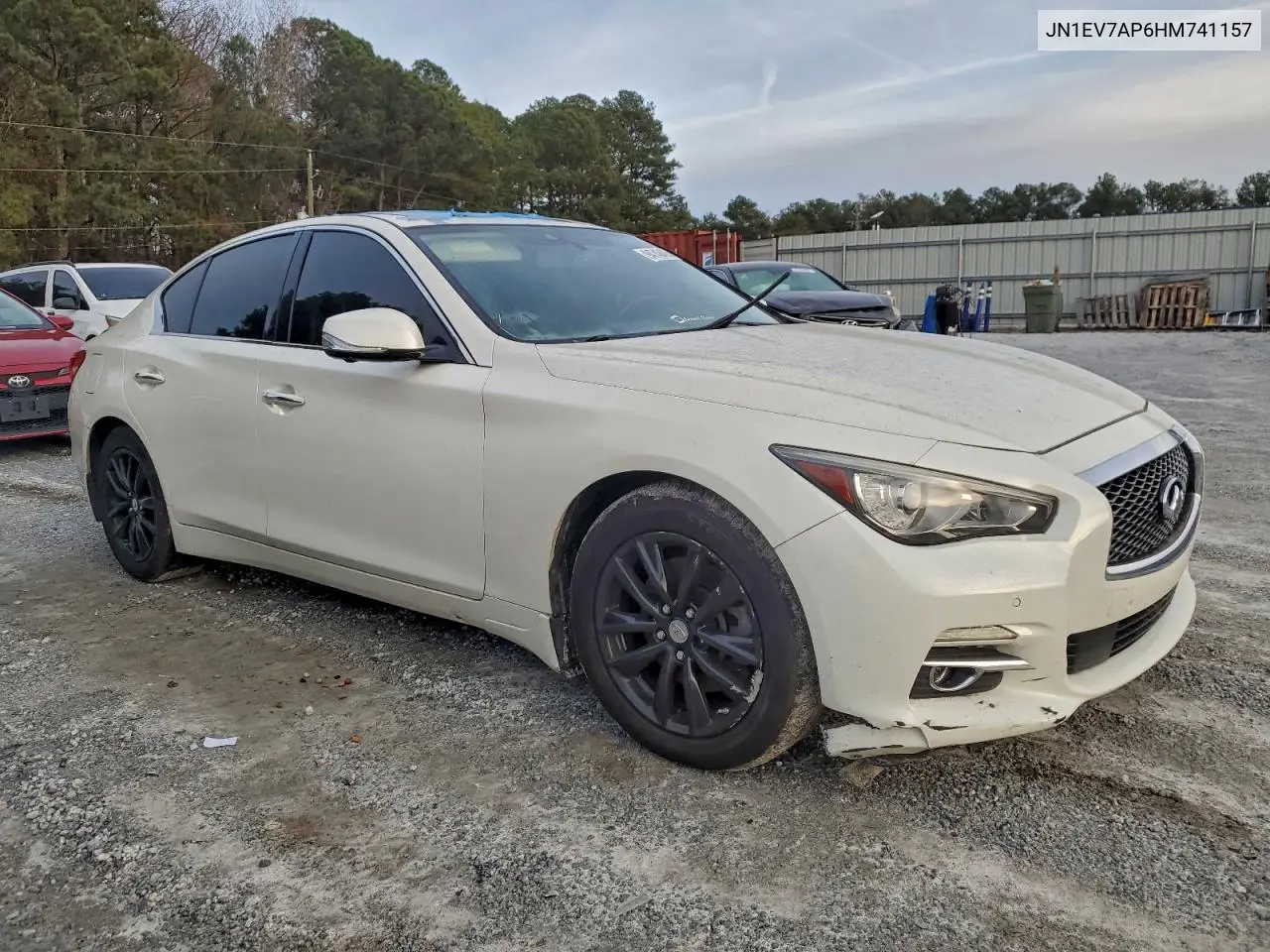 JN1EV7AP6HM741157 2017 Infiniti Q50 Premium