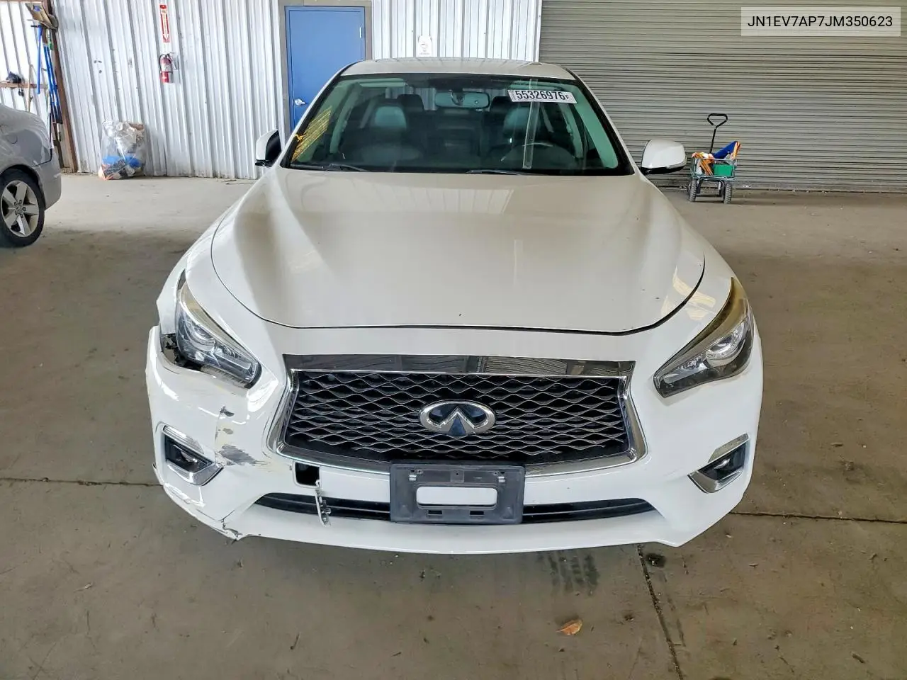 2018 Infiniti Q50 3.0T Luxe VIN: JN1EV7AP7JM350623 Lot: 55326976