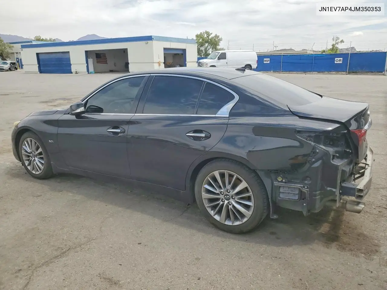 2018 Infiniti Q50 3.0T Luxe VIN: JN1EV7AP4JM350353 Lot: 57541226