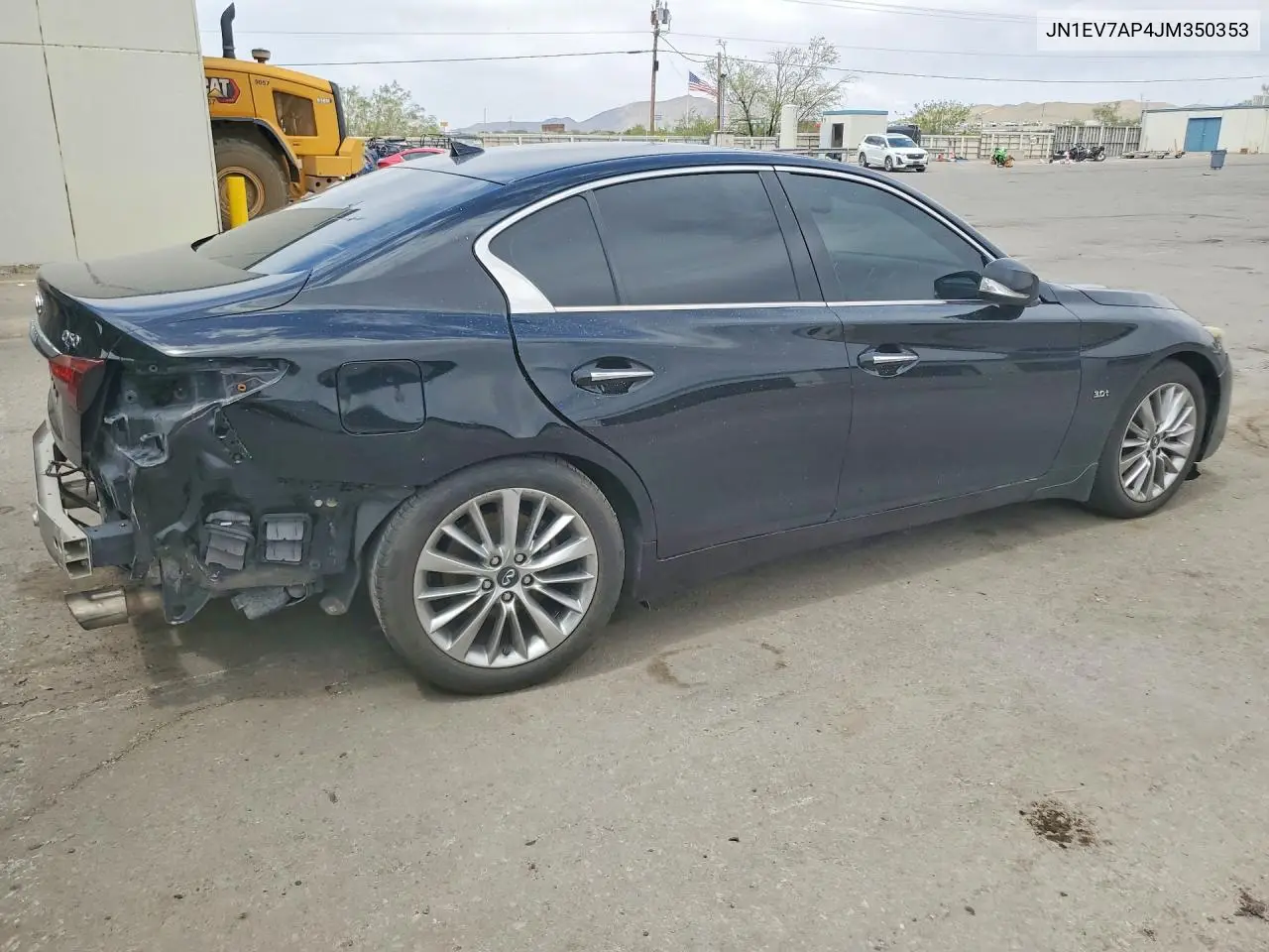 2018 Infiniti Q50 3.0T Luxe VIN: JN1EV7AP4JM350353 Lot: 57541226
