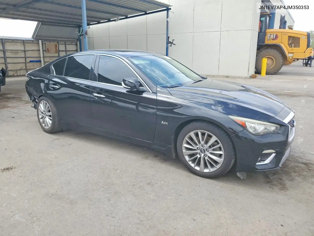 2018 Infiniti Q50 3.0T Luxe VIN: JN1EV7AP4JM350353 Lot: 57541226