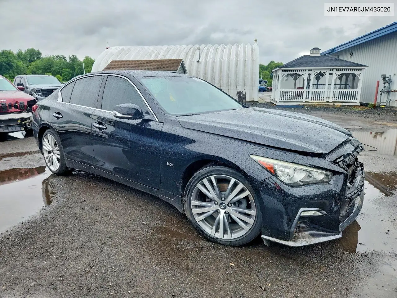 2018 Infiniti Q50 3.0T Sport VIN: JN1EV7AR6JM435020 Lot: 59166196