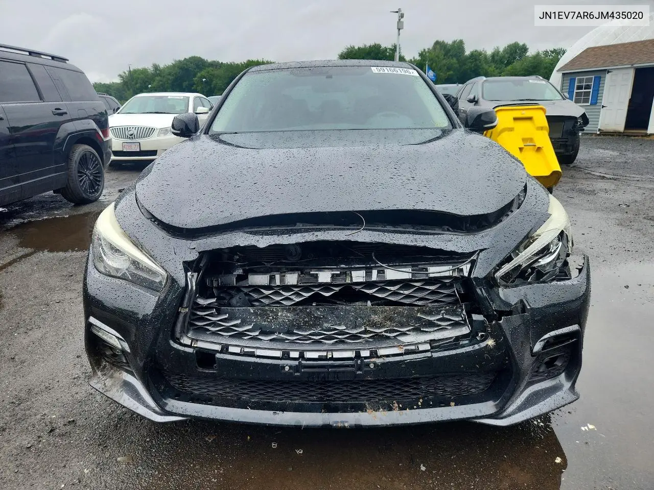 2018 Infiniti Q50 3.0T Sport VIN: JN1EV7AR6JM435020 Lot: 59166196